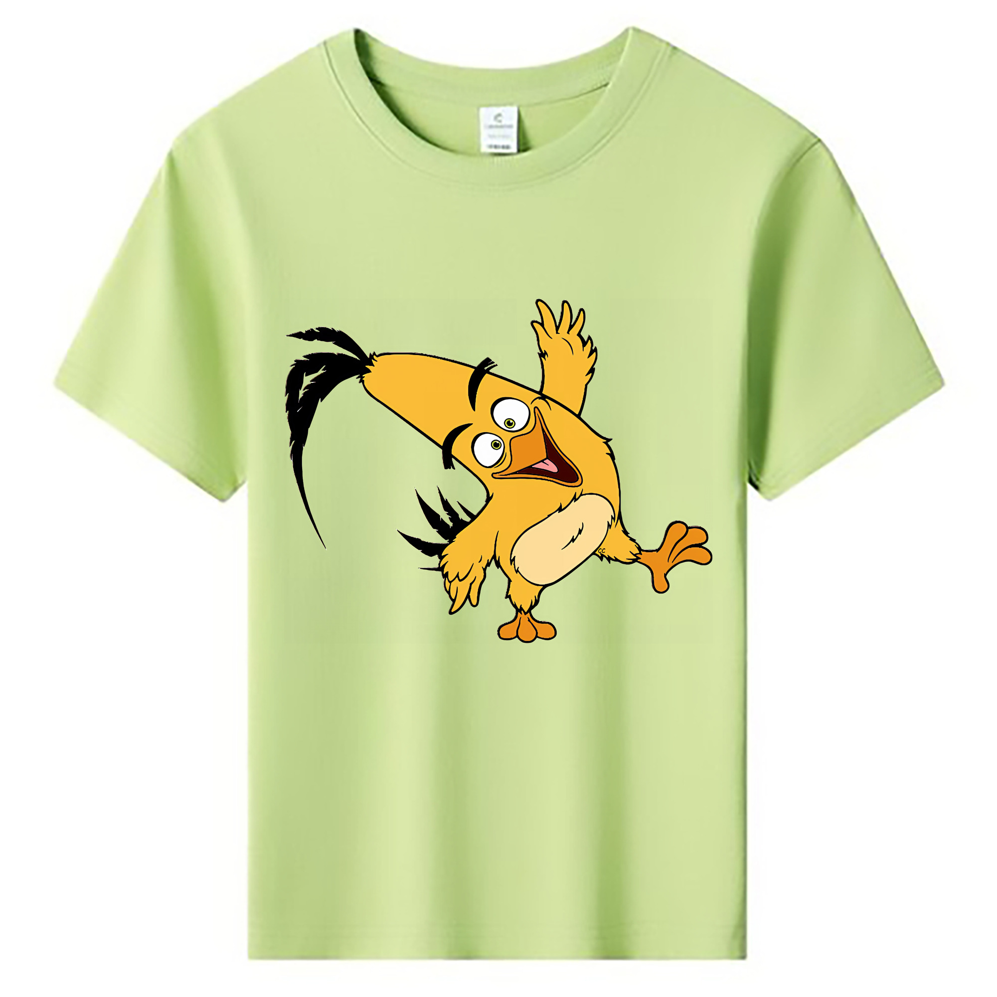 （画像用） Angry Birds アングリーバード 綿100％キッズTシャツ（フロントプリント）